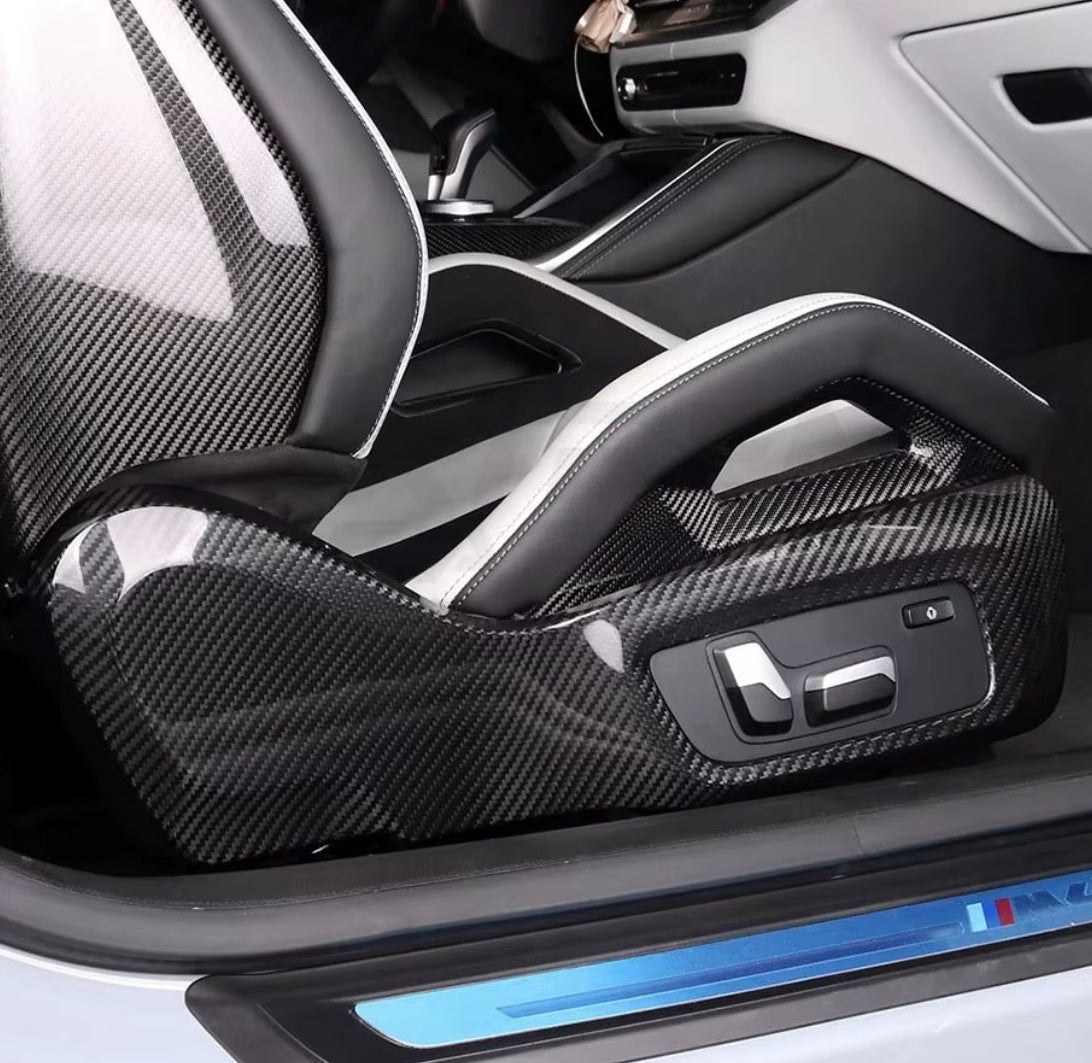 Stick On Seat Cover Carbon Seitlich (G-Reihe)