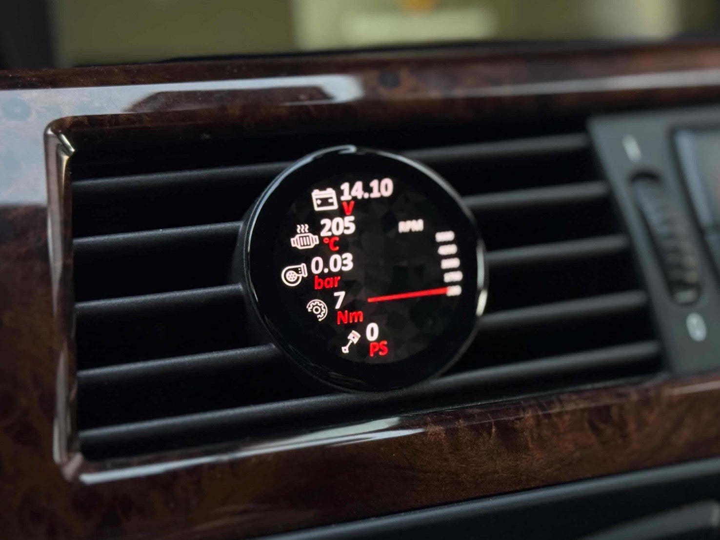 I6- Data Display E6x LHD Rund