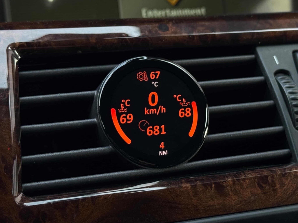 I6- Data Display E6x LHD Rund