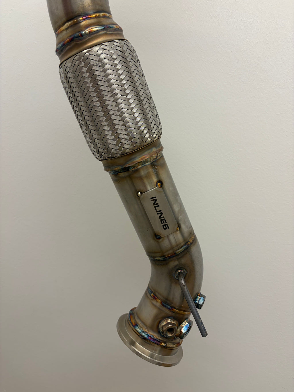 I6-Handgeschweißte Edelstahldownpipe B48